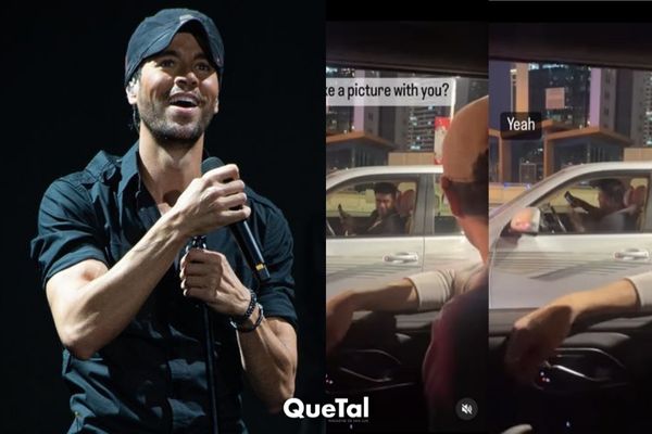 Enrique Iglesias se toma foto con fan en medio del tráfico y se hace viral